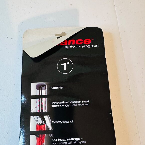 Revlon Radiance 1 inch Curling Iron Styling Iron Halogen Heat Technology Curls - Picture 11 of 11